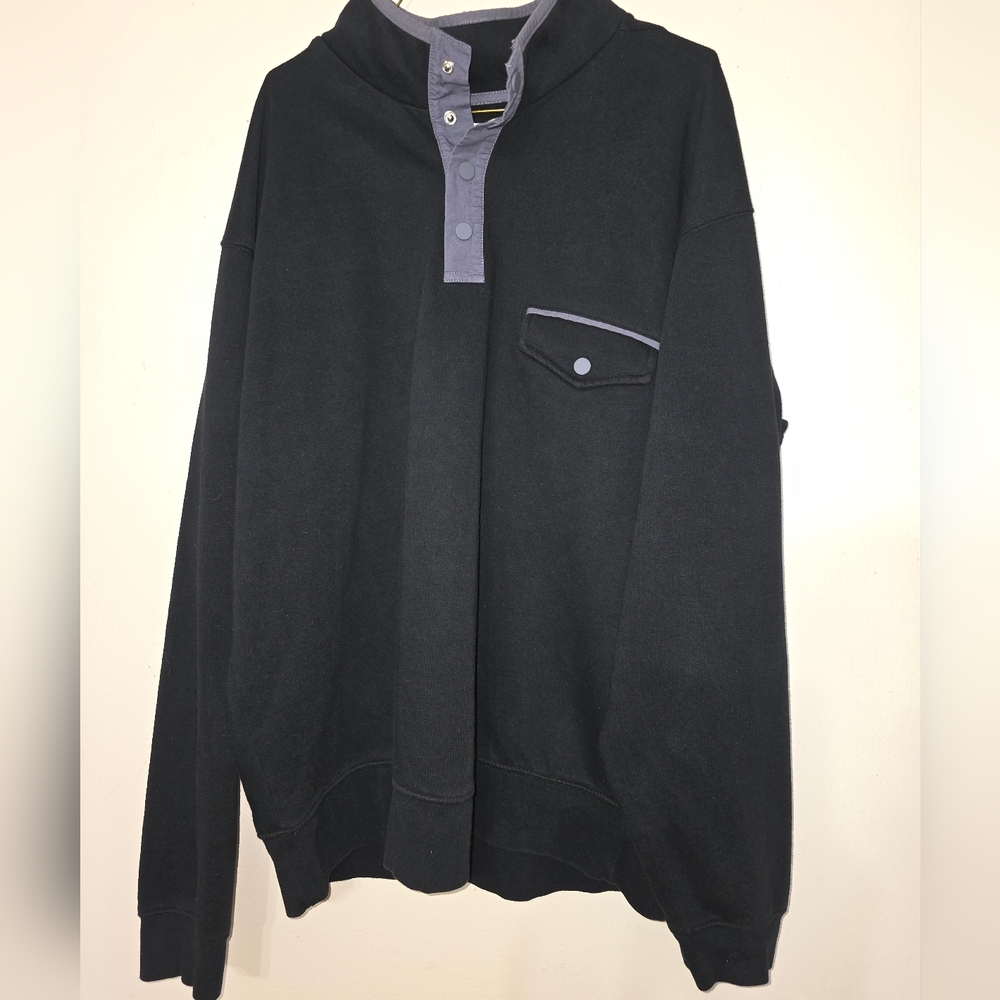 BP. Black Pullover Sweater Men
